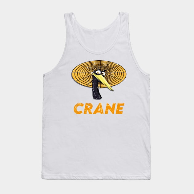Crane - Kung Fu Panda Tank Top by necronder